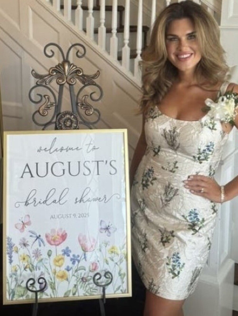 Sachin And Babi Kelsey Floral Jacquard Minidress Size 12